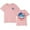 Pink, variant on YABCSAZ 4th of July Baby Boys Girls Outfits Short Sleeve Tops Summer Casual T-Shirts American Flag Star Shirts Toddler Kids Patriotic Clothes Unisex Tops Independence Day Tops 7 Years