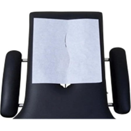 Headrest Paper Sheets with Slit, 12 x 24 in.