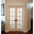 thumbnail image 5 of Ekena Millwork 31 3/4"W x 16"H x 1 3/4"P Half Round Sunburst Pediment, 5 of 14
