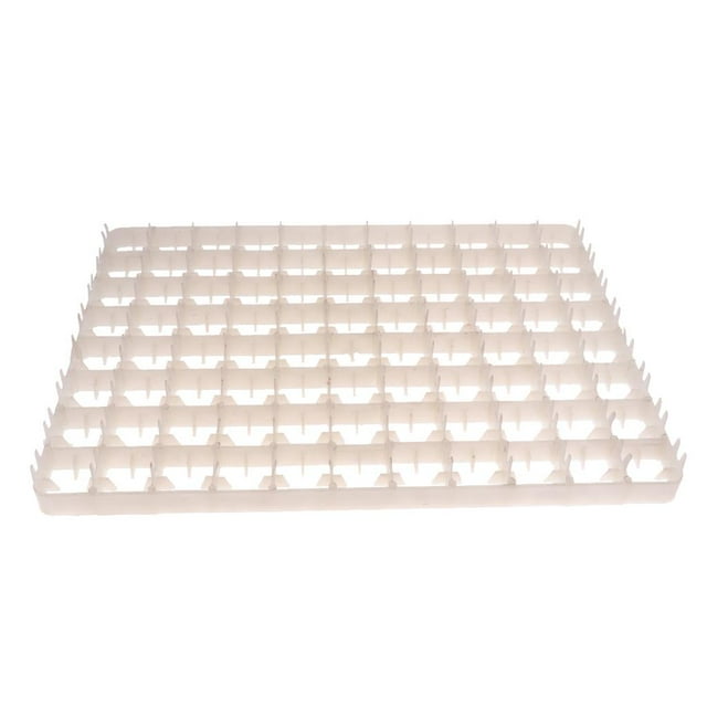 Grids Egg Incubator Tray Duck Egg Poultry Tray Egg Storage Container Holder