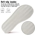 thumbnail image 5 of Knivor Open Toe Bow House Slippers for Women Soft Coral Fleece Non Slip Flat Indoor Slide Slippers for Bedroom Lounge, 5 of 9
