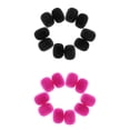 thumbnail image 1 of Esponja de micrófono Sunnimix Micrófono de Grabación a Prueba de Polvo Cubierta Protectora para Micrófono rosa rojo negro, 1 of 8