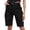 Black, variant on Sngxgn Womens Casual High Waist Cargo Shorts with Pockets Summer Short Pants(Black,S)