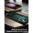 thumbnail image 4 of Poetic Spartan Case for Samsung Galaxy S23 5G 6.2 inch, Full Body Rugged Case with Kickstand, Metallic Green, 4 of 6