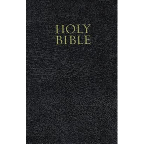 Pre-Owned The Holy Bible: New King James Version, Black, Bonded Leather, Personal Size Giant Print Reference Bible (Paperback) 0718013514 9780718013516
