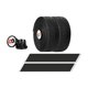 thumbnail image 1 of Cinta para manillar de bicicleta, agarre superior, envoltura para bicicleta, tapones para extremos de manillar, cinta de acabado Negro, 1 of 9