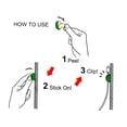 thumbnail image 4 of SENRISE 6/12Pcs Cable Clips Reel Organizer Cord Management Charger Desktop Clip Wire Holder Round for Home Office, 4 of 7