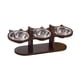 thumbnail image 3 of Tazón para Gatos comedero portátil para mascotas soporte de madera plato antideslizante material resistente adecuado para alimentación de, 3 of 8