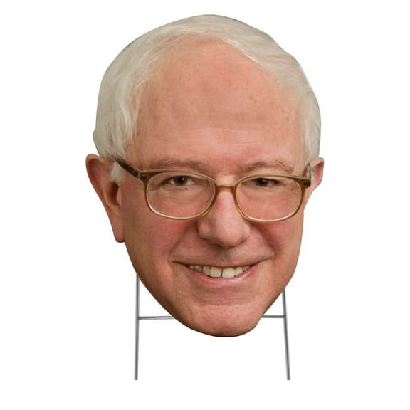 Bernie Sanders Big Head Yard Sign, 19" x 14"
