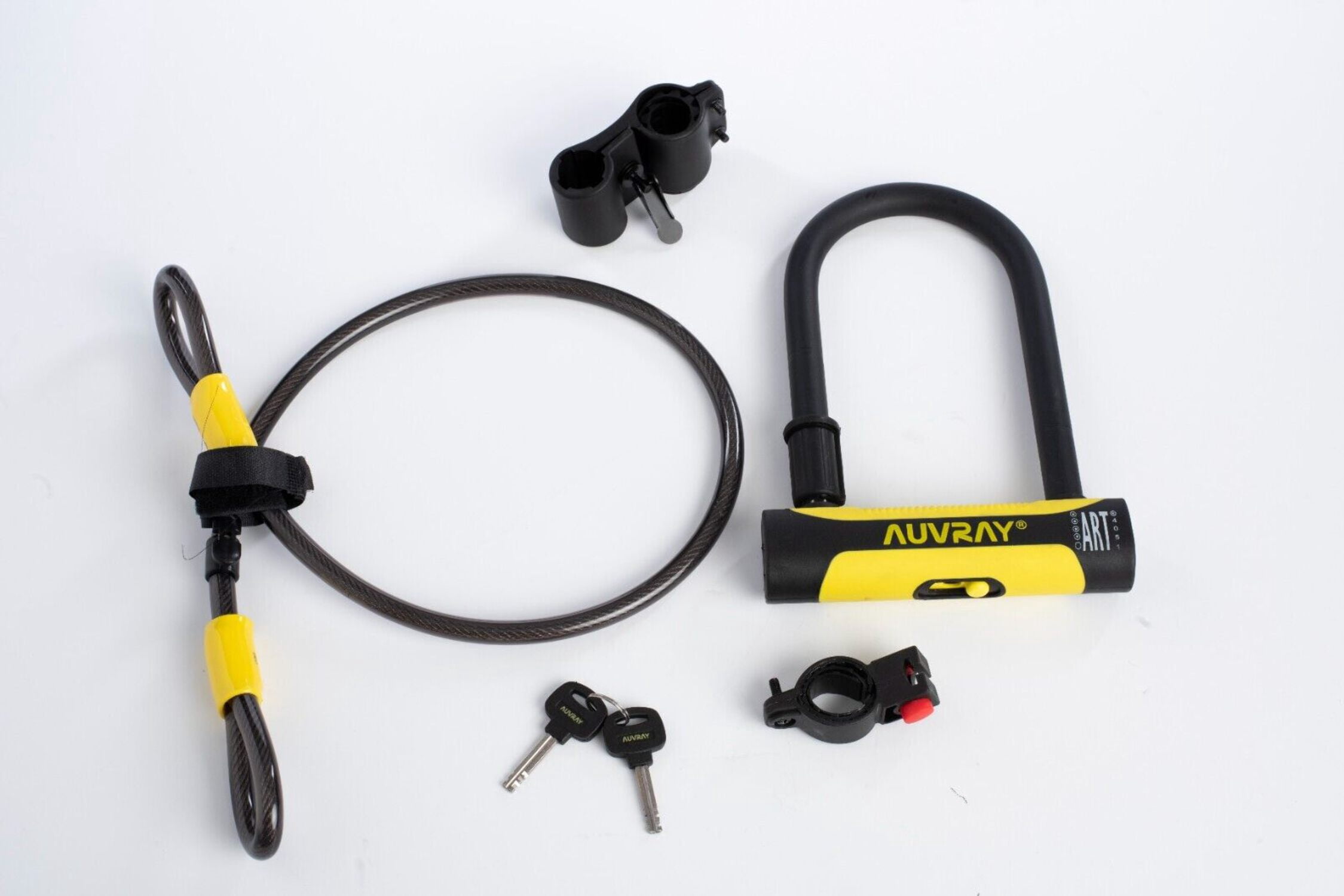 Auvray certified U lock bicycle motorcycle Scooter Made in France anti-theft