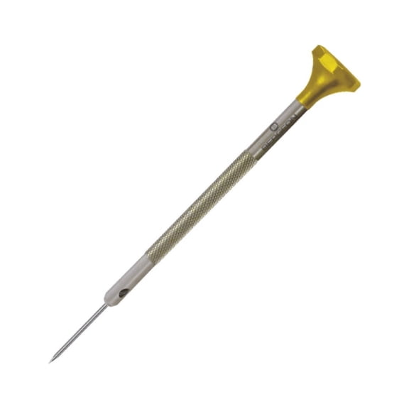 Bergeon 31081-080 non-magnetic screwdriver with anodised aluminium body 0.80mm