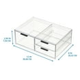 thumbnail image 4 of iDesign 3 Piece Cosmetic Organizer Set, 4 of 5