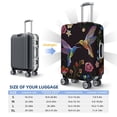 thumbnail image 6 of PAYOHTO Highly Elastic Spandex Suitcase Cover Luggage Cover Small Fits 18 to 21 Inch Humming Bird and Flowers Embroidery, 6 of 8