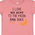 thumbnail image 4 of Inktastic I Love My Aunt to the Moon and Back Boys or Girls Baby T-Shirt, 4 of 5