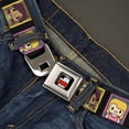 thumbnail image 2 of The Big Bang Theory Belt, Seatbelt Buckle Belt, Big Bang Theory Chibi Character Blocks, 30 to 44 Inches, 2 of 9