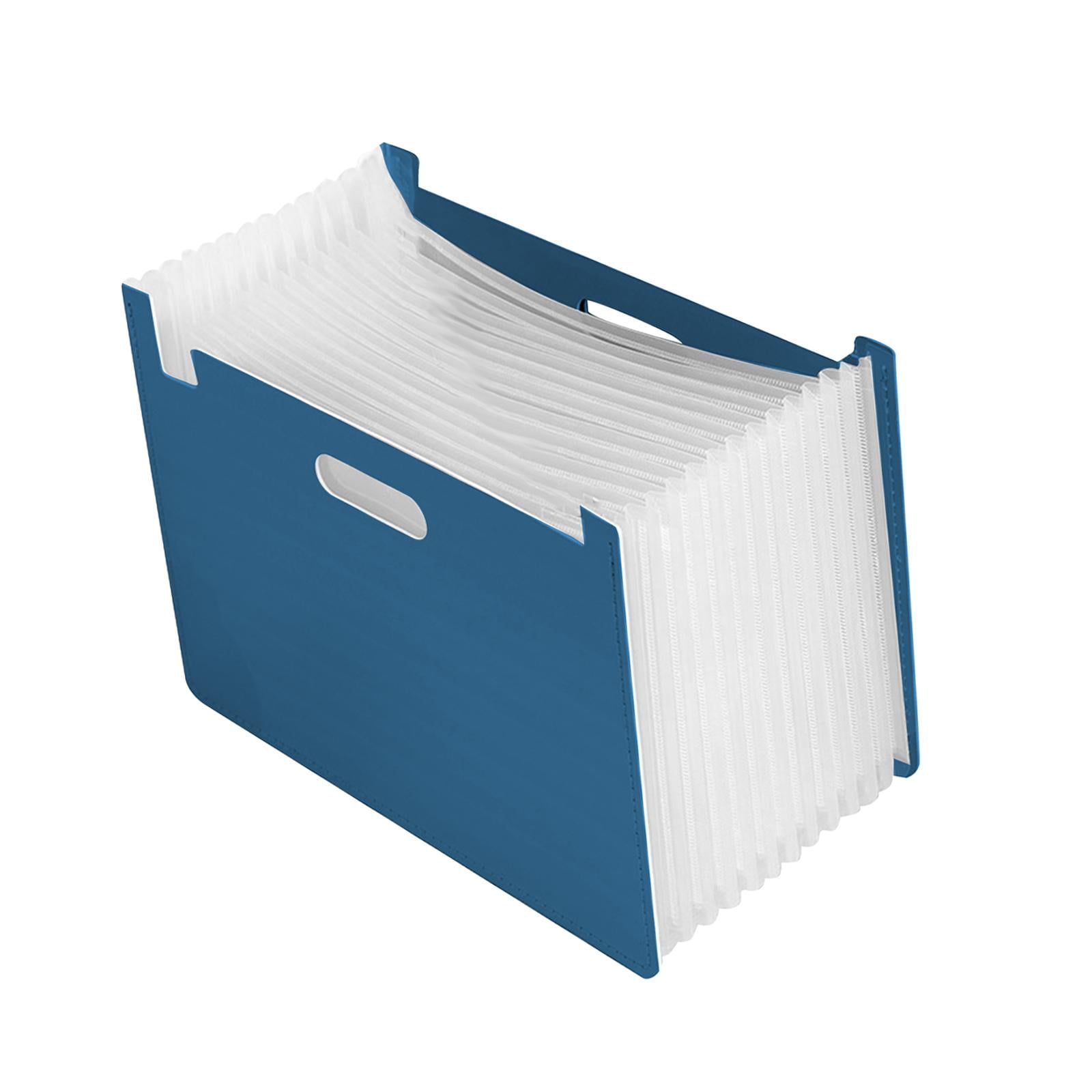 Accordian File Organizer Expanding File Folder Desk Organizer 13 Compartments Large Capacity for Home Office A4 Paper