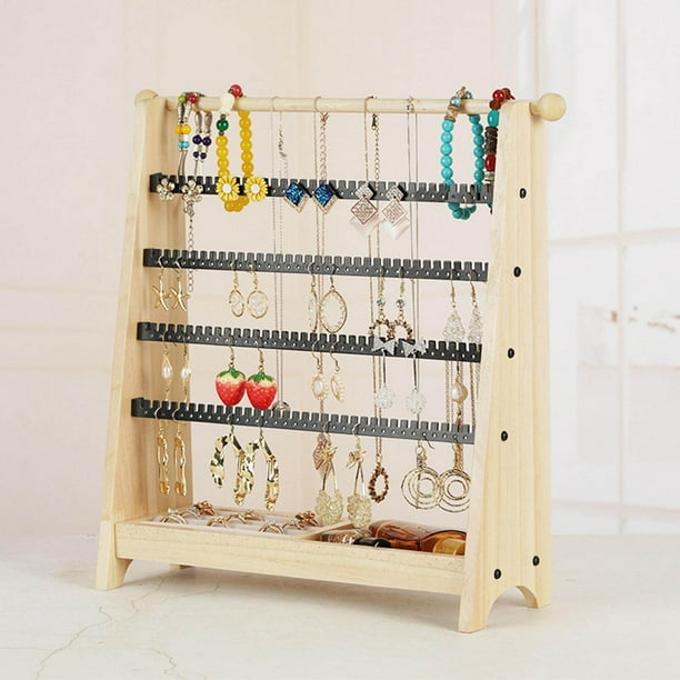 Necklace hanging deals rack