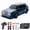 KF30 Blue/2 Battery, variant on 1:64 Scale Alloy RC Car with Camera, 2.4G 4WD Off-Road Crawler with FPV Phone App Control, Desktop Remote Control Car for Adults, Mini Video Exploration Vehicle - KF32 Black