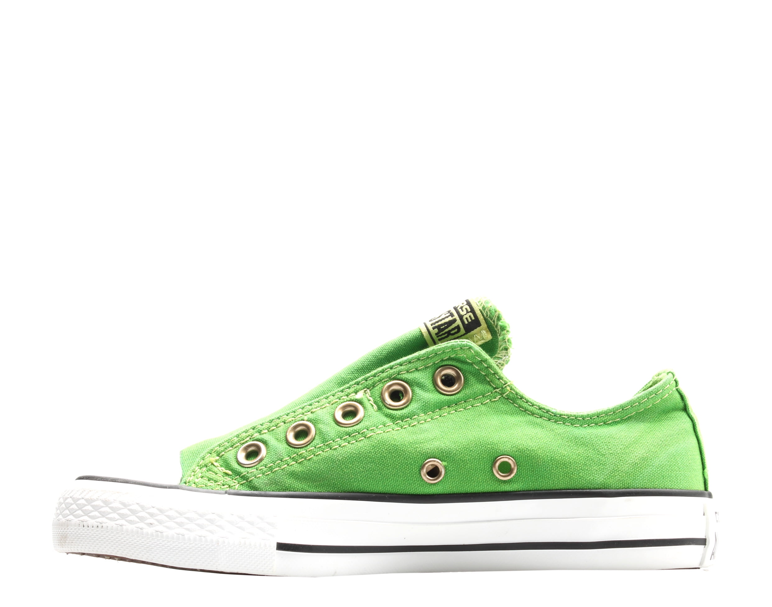 green slip on converse