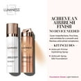 thumbnail image 2 of LUMINESS Silk Airbrush Spray Foundation & Primer Kit - Full Coverage Foundation, Anti-Aging Formula Hydrates & Moisturizes with Hyaluronic Acid, Aloe Vera & Hydrolyzed Silk (Shade - Light Medium), 2 of 5
