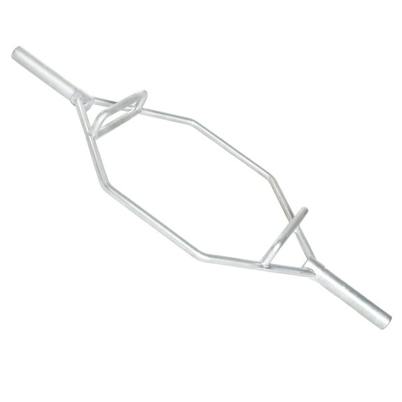 Fuel Pureformance by CAP Olympic 2-in Combo Hex weight lifting Bar, Chrome