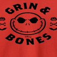 thumbnail image 3 of Disney - The Nightmare Before Christmas - Grin & Bones - Toddler & Youth Long Sleeve Graphic T-Shirt, 3 of 5