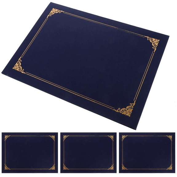 DEEPCRAFF Award Certificate Holders Storage Rectangular 4pcs