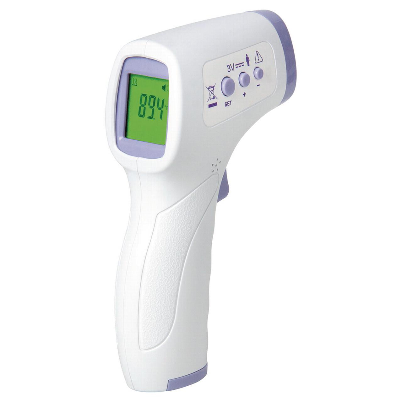 Aluratek Non-Contact Digital Infrared FDA Class II Thermometer Whte ADIT01F  - Best Buy