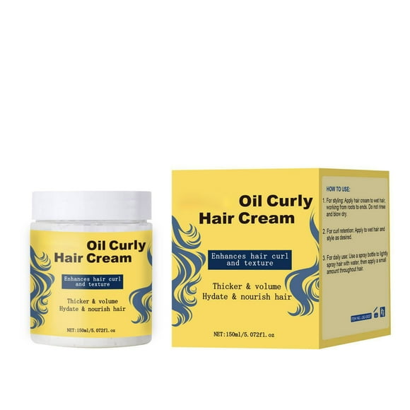 FcBaudy Hair Care Products Curly Hair Styling Cream 150ml Hair Care Curling Cream