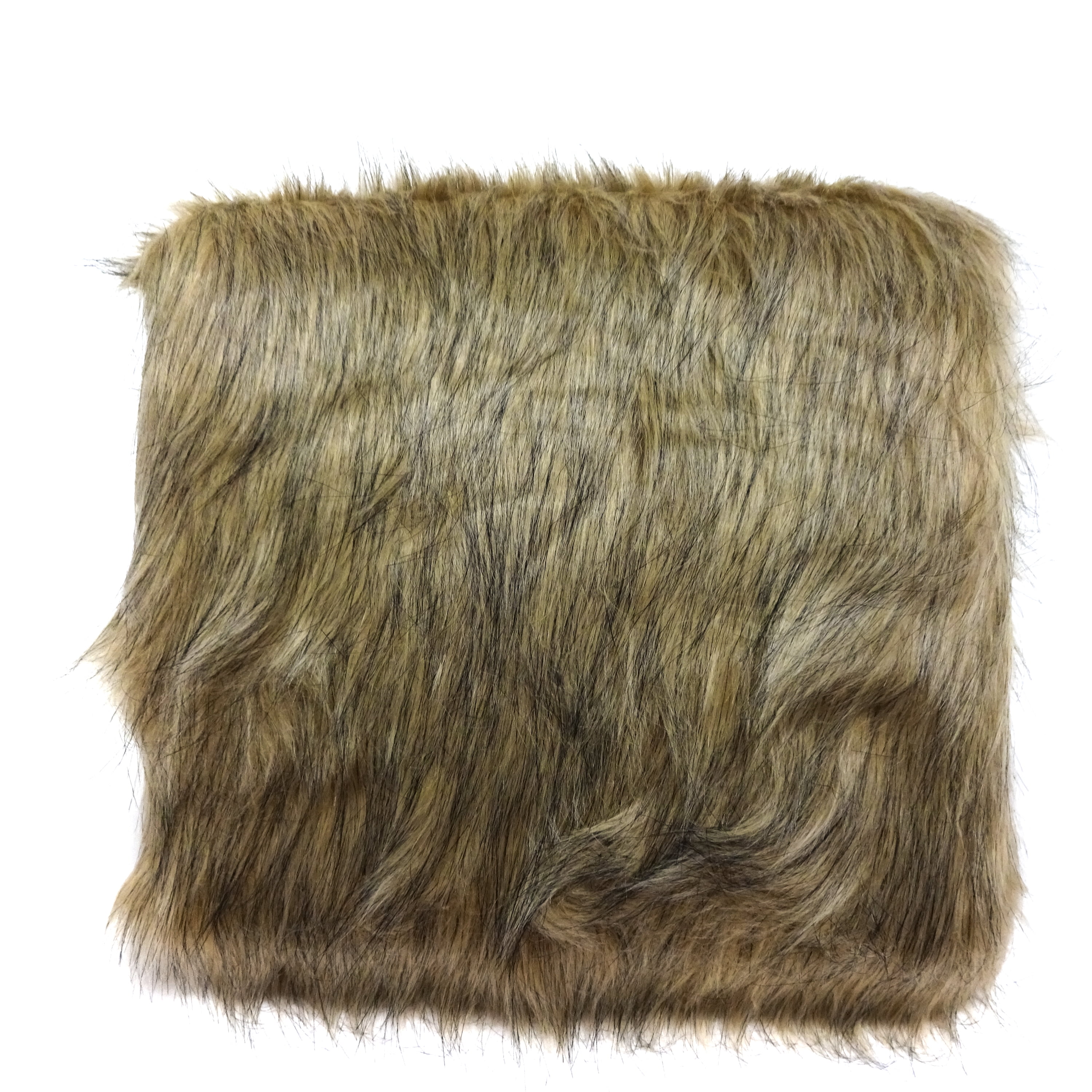 Luxury Faux Wolf Fur Fabric 58-Gray