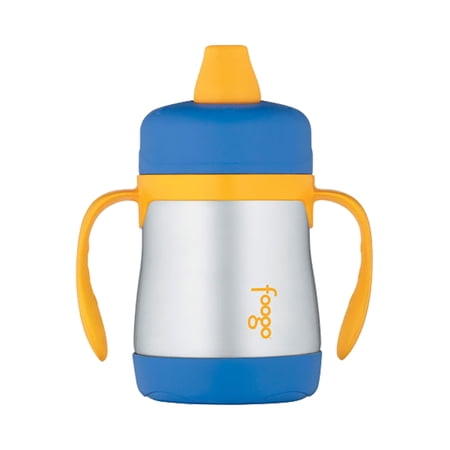 Thermos Foogo Vacuum Insulated Soft Spout Sippy Cup - 7oz - Blue