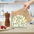 thumbnail image 6 of Lemon with Leaves Flowers Acrylic Napkin Holder Clear Paper Tissue Dispenser Kitchen Dining Room Bathroom Party Hotel, 6 of 8