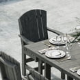 thumbnail image 4 of Wildridge Heritage 7-Piece 44"X72" Dining Set, Dark Gray - Outdoor Weather Resistant Recycled Plastic Furniture for Patio, 4 of 8