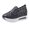 Black, variant on Wedge Sneakers for Women 2026 Sequin Glitter Mesh Platform Slip on Shoes Arch Support Comfortable Sexy Party Prom Work Walking Shoes White Size 6.5