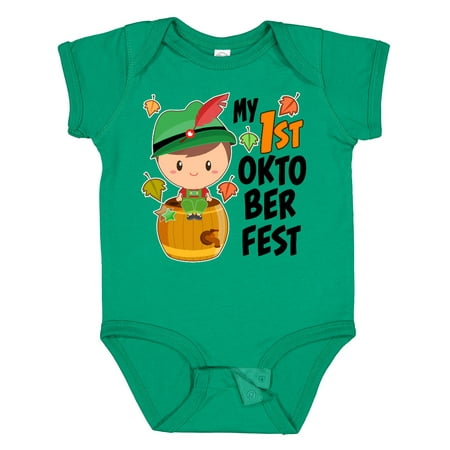 

Inktastic My First Oktoberfest Boy Gift Baby Boy or Baby Girl Bodysuit
