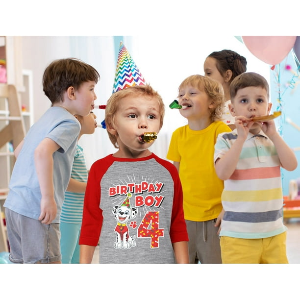 Paw Patrol Birthday Shirt Paw Patrol Four Birthday Shirt Paw Patrol 4 Year Birthday Shirt Boy