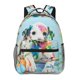 thumbnail image 1 of Disketp A Funny Little Dalmatian Puppy Mochila Estampada para Hombre y Mujer – Mochila Ligera Clásica con Múltiples Bolsillos para Universidad, Trabajo y Viajes-One Size, 1 of 5