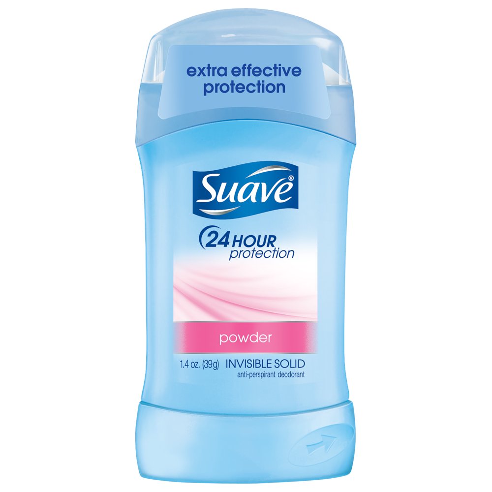 Suave Powder Antiperspirant Deodorant, 1.4 Oz.