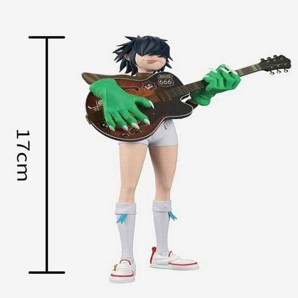 Figurine Articulée Gorillaz Band Membre de Groupe Rock Modèle 2D Nouille Murdoc Russel Jouets