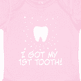 thumbnail image 4 of Inktastic I Got My First Tooth Announcement Boys or Girls Baby Bodysuit, 4 of 5