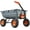 Gray, variant on Accreate Durable 900 lbs Garden Dump Truck with Quick Release Mechanism, Steel Frame & All-Terrain 10" Tires