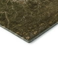 thumbnail image 4 of Addison Rugs Mayfield Washable Transitional Modern Chocolate Rectangle Rug, 3' x 5', 4 of 6