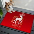 thumbnail image 4 of Merry Christmas Area&nbsp;Rug 2x3ft Abstract Red Reindeer Winter Animal Modern Non-Slip&nbsp;Washable Square&nbsp;Rugs Soft Felt Indoor Floor Mat for Bedroom Kitchen Living Room Bathroom, 4 of 9
