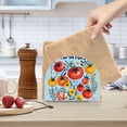 thumbnail image 2 of Yayeee Napkin Holder for Table Kitchen Paper Tissue Organization, Yellow Floral Tomatoes, 2 of 8