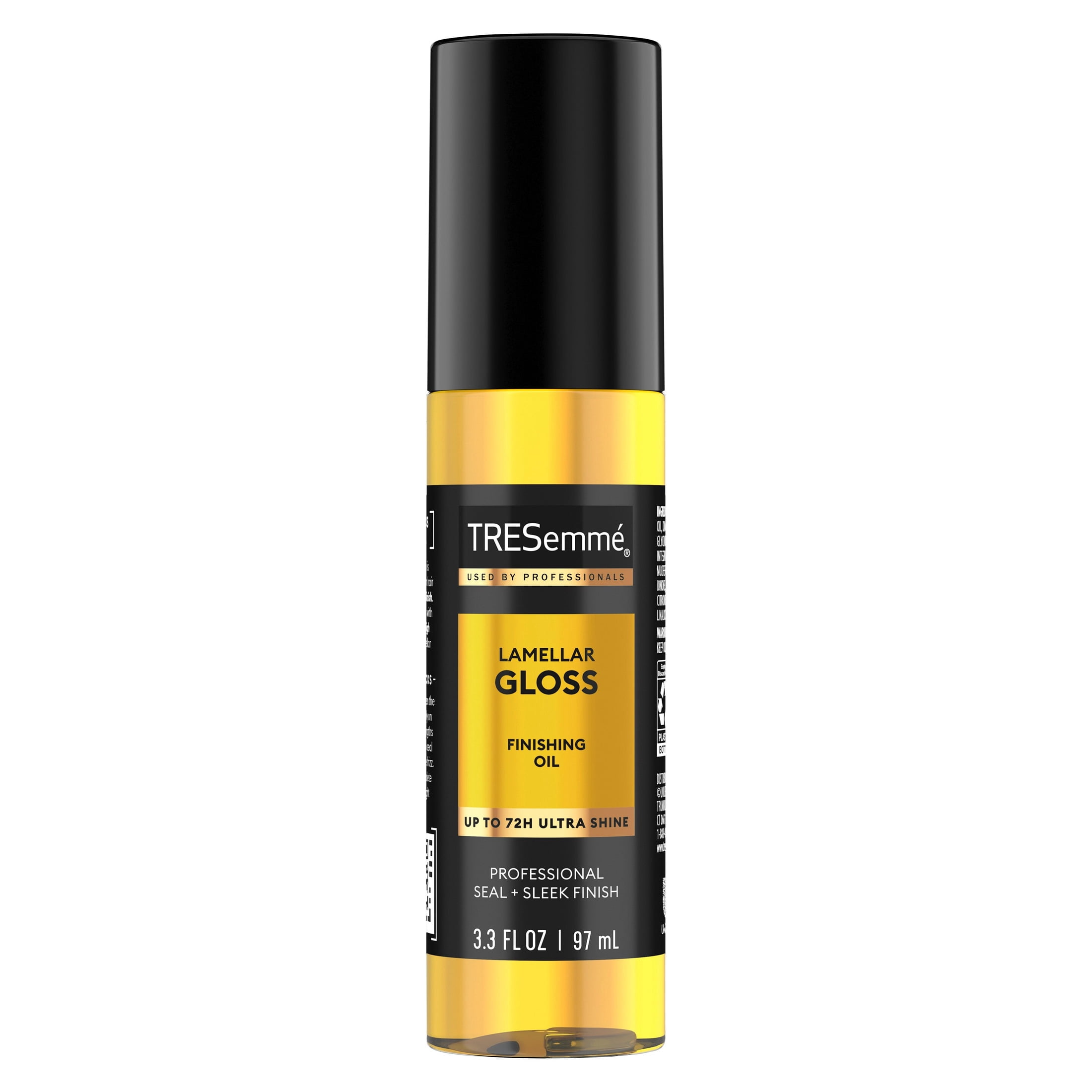 Tresemme Lamellar Shampoo, 28 oz & Conditioner, 28oz for Glossy Hair & Lamellar Gloss Oil for Women Ultra Shine Lamellar Lamination Up to 72H Ultra Shine, 3.3 oz Bundle