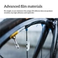 thumbnail image 4 of Paquete de 4 reflectores de radios de bicicleta de carretera Advertencia Reflective Cintas Herramienta Ligero Ligero Ligero Accesorios de ciclismo Suministros de bicicletas Inevent OD002610-00B, 4 of 6