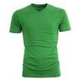 thumbnail image 6 of Ma Croix Men's Premium Solid Cotton V Neck T-Shirts Short Sleeve Tee, 6 of 8