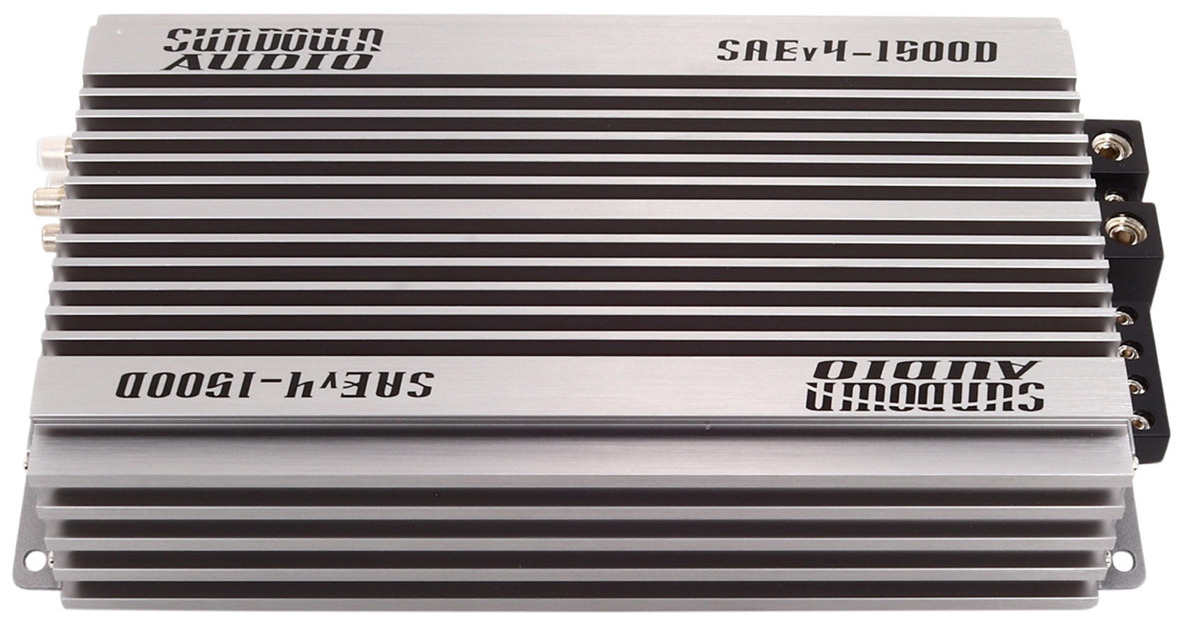 Sundown Audio SAEv4-1500D Monoblock Class D Car Amplifier with Wired Remote Control and Variable Phase Shift Black