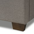 thumbnail image 6 of Baxton Studio Georgette Modern and Contemporary Light Grey Fabric Queen Upholstered Bed, 6 of 7