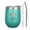 Green-1, variant on 12oz Easter Egg Tumbler with Lid & Straw, Insulated Stainless Steel Wine Cup, [Easter Theme] Print